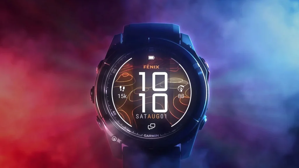 Garmin Fenix 8 Pro: 
